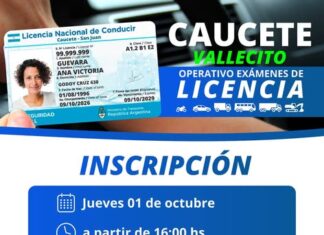 VALLECITO (Caucete) | OPERATIVO DE EXÁMENES